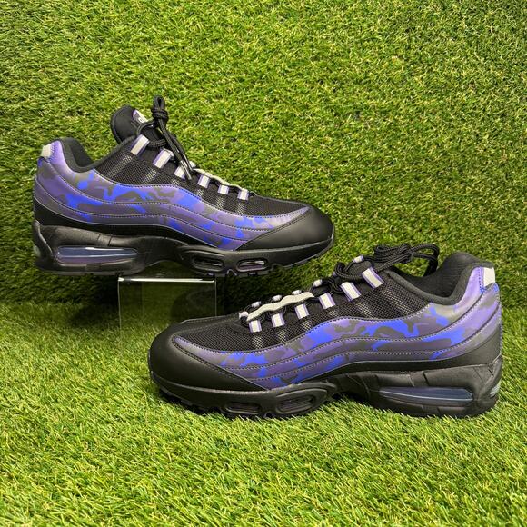Nike Air Max 95 OG Purple Camo Size 14 HQ1973-500 - Picture 6 of 10